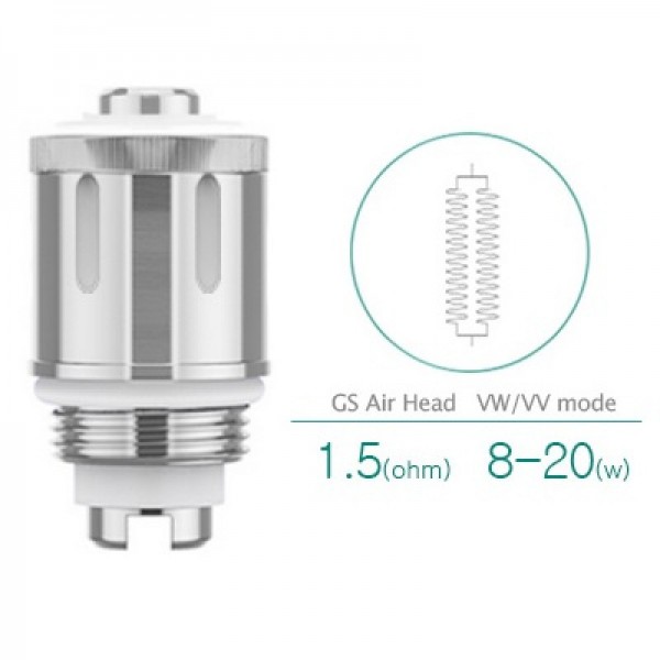 5x Eleaf - GS Air Ersatzcoil - 0.75 Ohm / 1.5 Ohm / 1.2 Ohm P