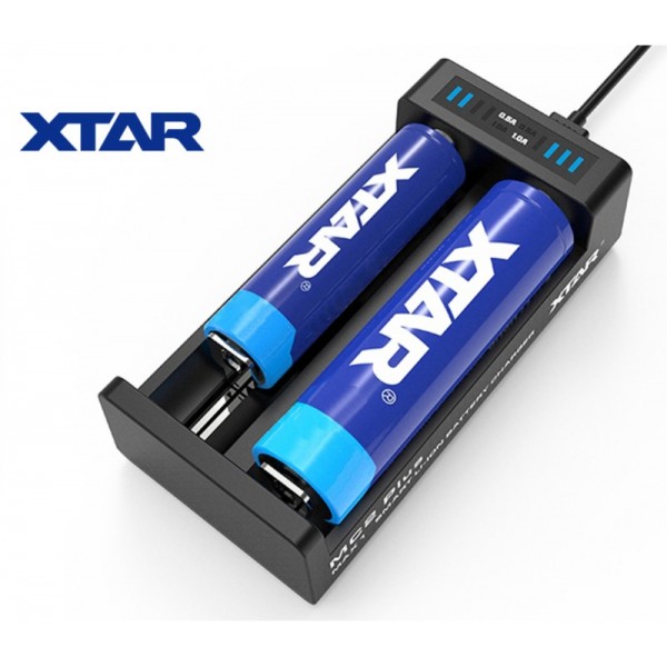 Xtar MC2 Plus - 2 Schacht USB Akkuladegerät