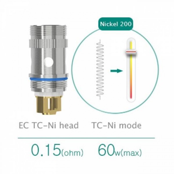 5x Eleaf - EC / ECML Ersatzcoil - 0.3 / 0.5 / 0.75