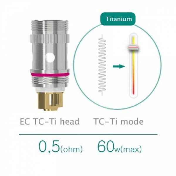 5x Eleaf - EC / ECML Ersatzcoil - 0.3 / 0.5 / 0.75