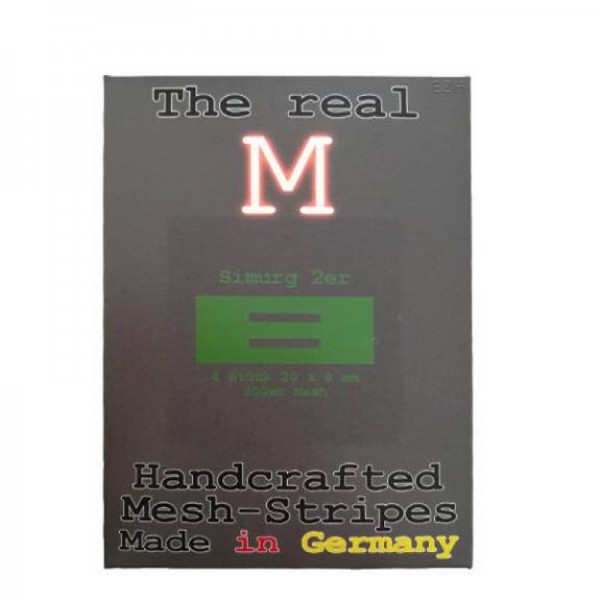 Simurg 2er SS316 Mesh 300 Streifen 0.24 Ohm 4er Pack - The Real M