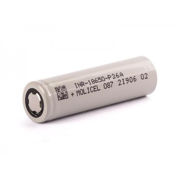 Molicel P26A INR 2600mAh 35A 18650 Akku