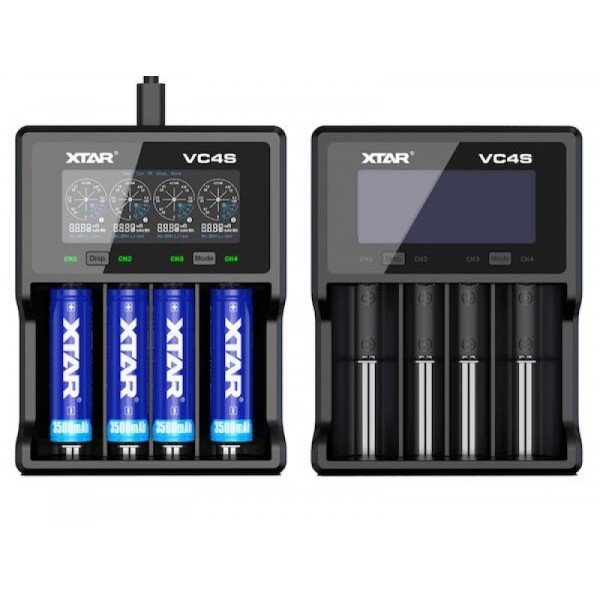 Xtar VC4S - USB Ladegerät für Li-Ion Akkus