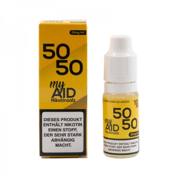 My Aid Nic Salt Shot - 10ml - VG50/PG50 - 20mg