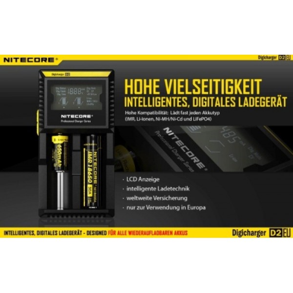 Nitecore Digichager - Ladestation D2