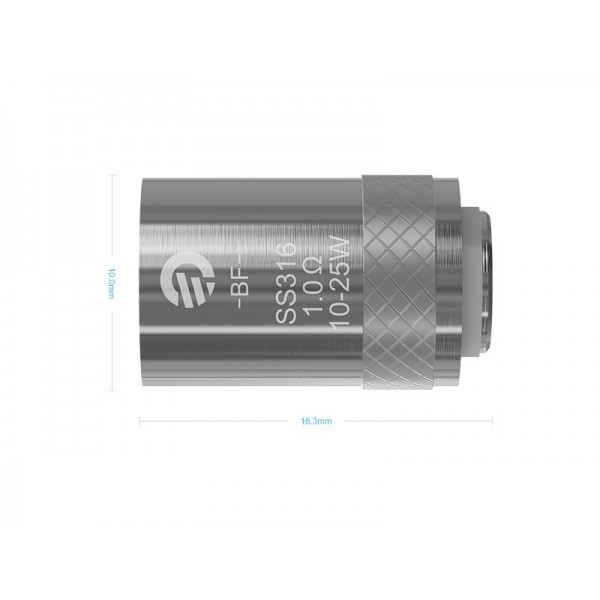 5x Joyetech - BF Atomizer Head - SS316 0.5 Ohm / SS316 1.0 Ohm / SS316 0.6 Ohm