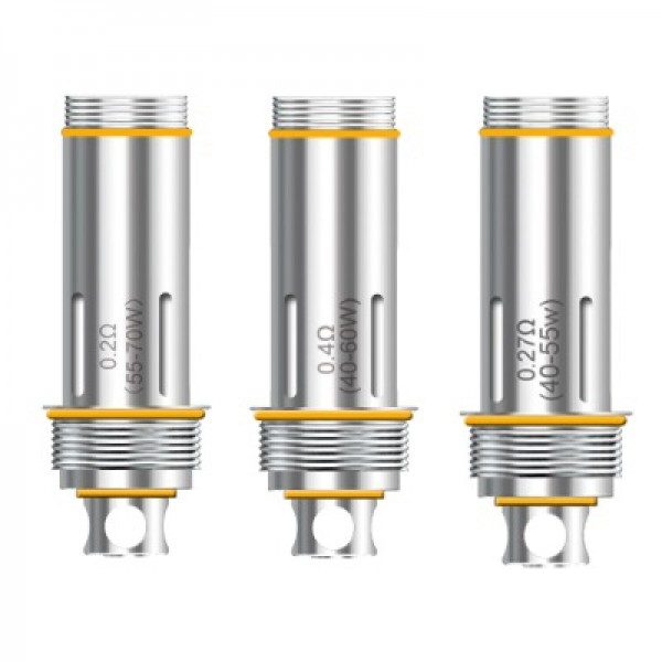 5x Aspire - Cleito Ersatzcoil - 0.2 / 0.4 / 0.27 / SS316L 0.4 Ohm