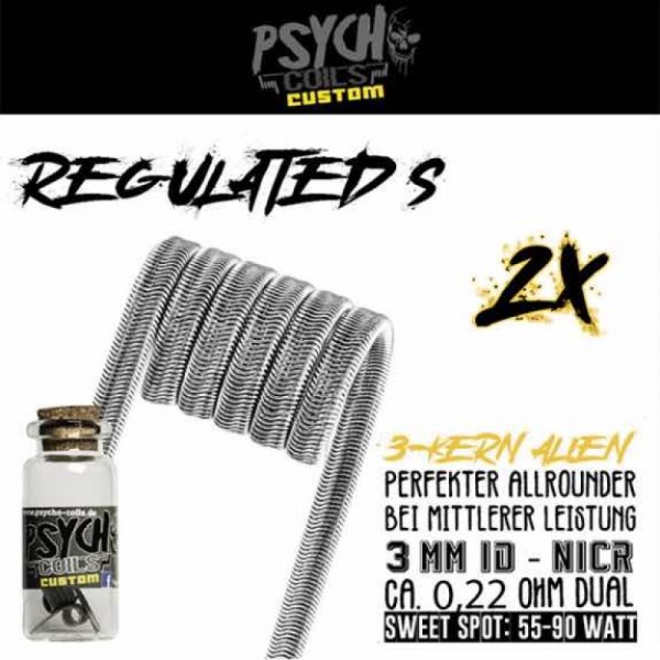 Psycho Coils Regulated S NiCr Handmade Coil