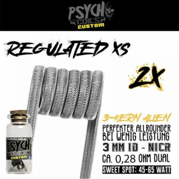 Psycho Coils Regulated XS NiCr Handmade Coil