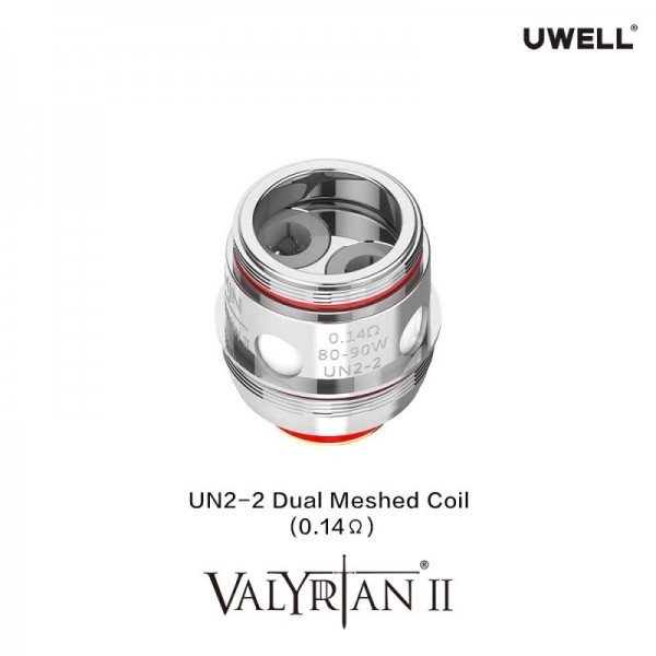 Uwell Valyrian 2 UN2-2 Dual Meshed Coils 0.14Ohm 2er Pack